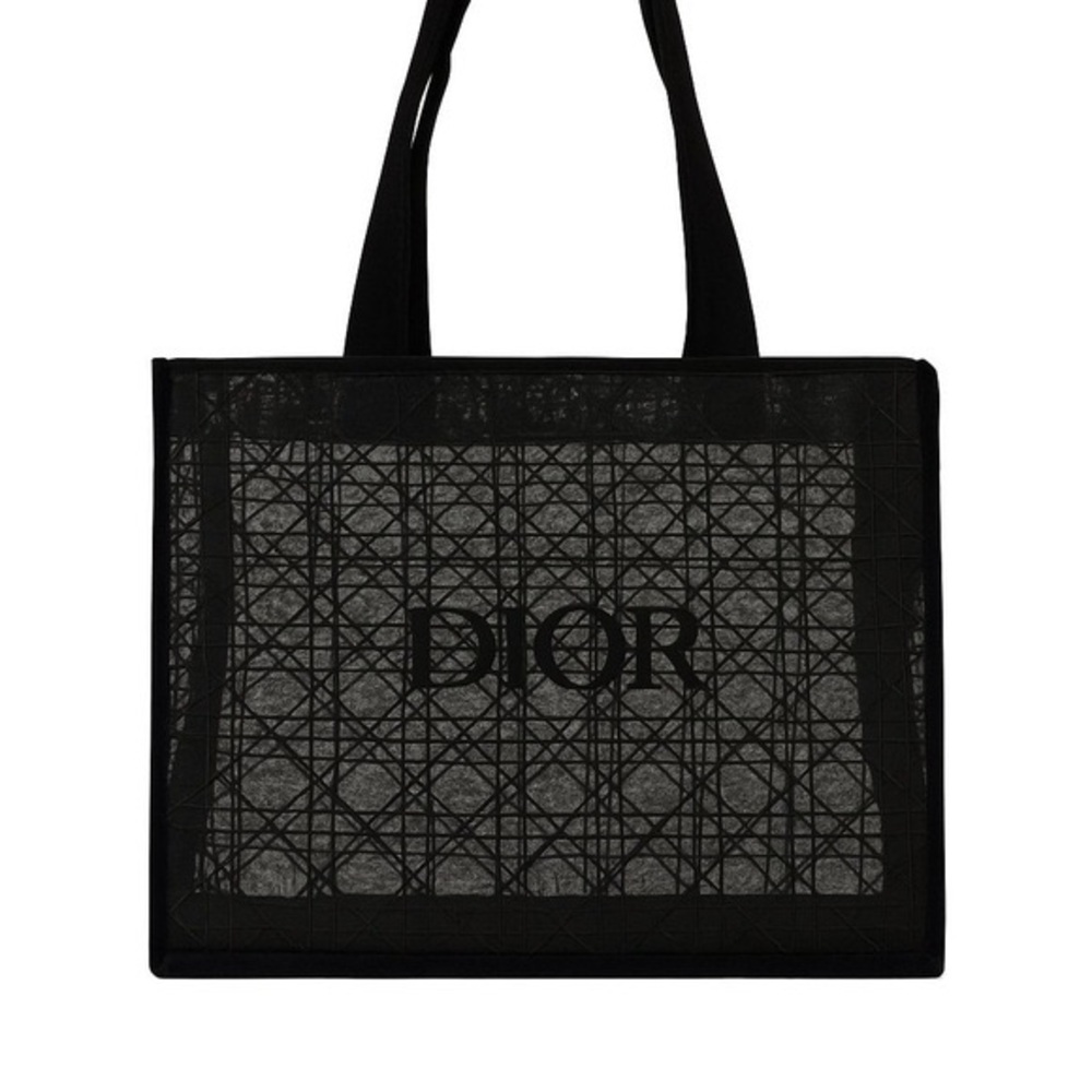 Dior Black Mesh Tote Bag (GWP) NEW